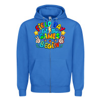 True Royal Field Day Let The Games Begin Zipper Hoodie - CowhideDigitalArt