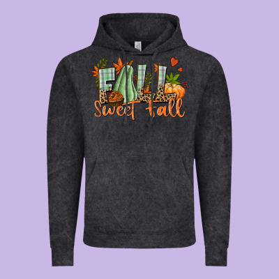 Fall Sweet Fall Vintage Hoodie Designed By Nancycooperartshop