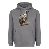 Storm Vulture Bird Heavyweight Hoodie - LillyAllenDesigns