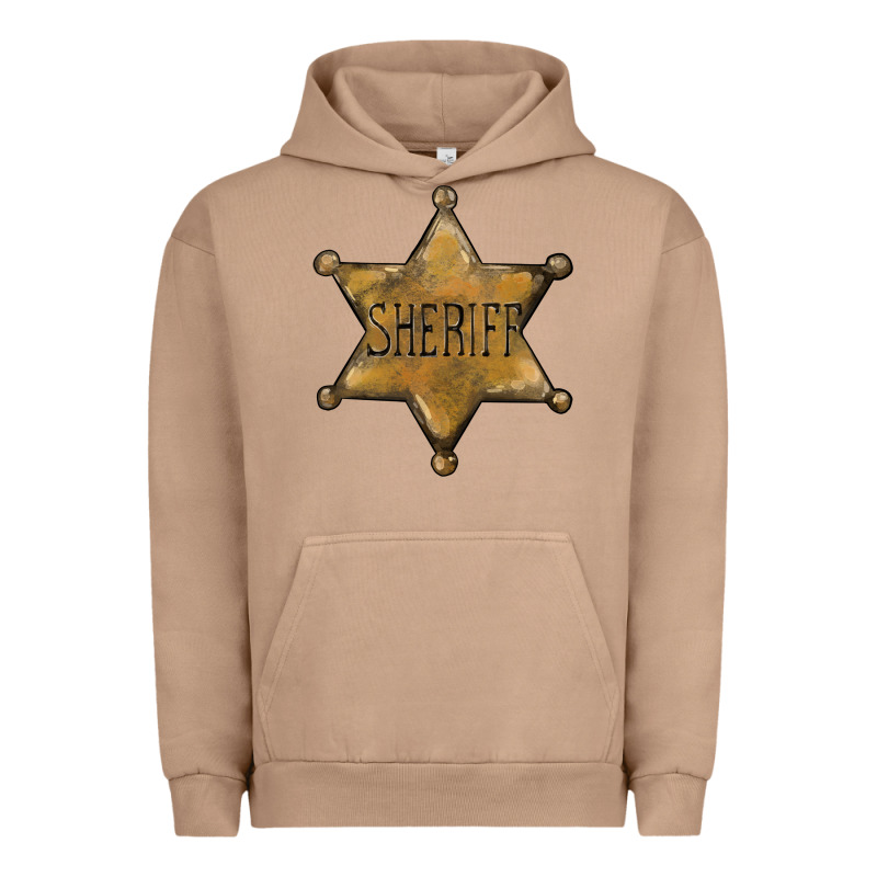 Sheriff Star Urban Hoodie by BarkalooDesign | Teevron