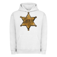 Pigment Lunar Rock sheriff star Urban Hoodie - BarkalooDesign