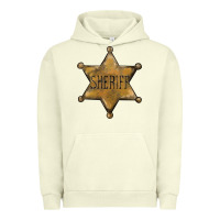 Pigment Pistachio sheriff star Urban Hoodie - BarkalooDesign