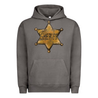 Pigment Tornado sheriff star Urban Hoodie - BarkalooDesign