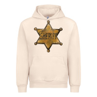 Sandshell sheriff star Urban Hoodie - BarkalooDesign