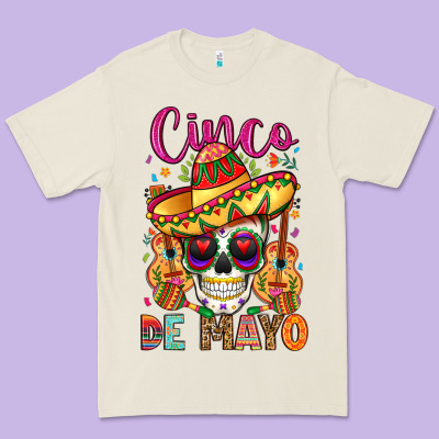 Cinco De Mayo Premium Tee Designed By Lillyallendesigns