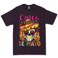 Plum cinco de mayo Premium Tee - LillyAllenDesigns