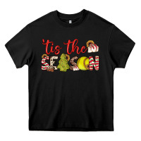 Black tis the season softball little debbie tree cakes Heavy Core Tee - JahusDesignShop