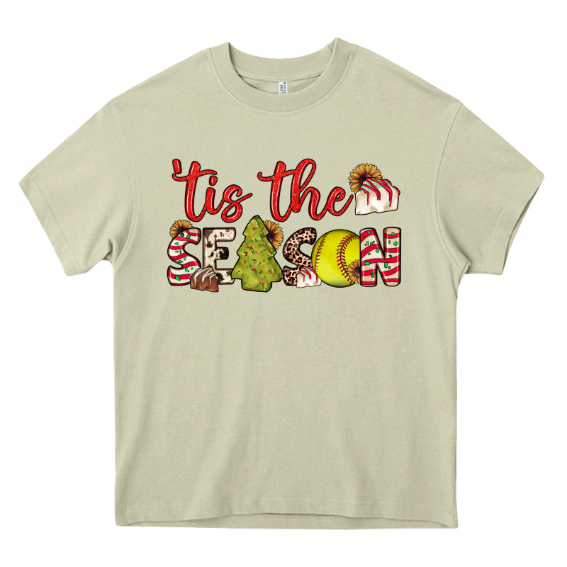 Tis The Season Softball Little Debbie Tree Cakes Heavy Core Tee by JahusDesignShop | Teevron