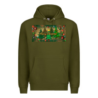 Merry Christmas License Plate Premium Hoodie | Teevron