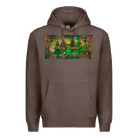 Coffee merry christmas license plate Premium Hoodie - BundleAndBundleShop
