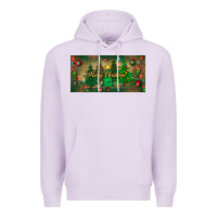 Lilac merry christmas license plate Premium Hoodie - BundleAndBundleShop