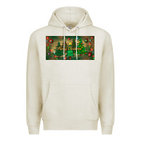 Oatmeal Heather merry christmas license plate Premium Hoodie - BundleAndBundleShop