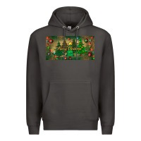 Smoke merry christmas license plate Premium Hoodie - BundleAndBundleShop