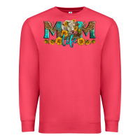 Cardinal Western Charolais Cow Mom Life Premium Sweatshirt - LillyAllenDesigns