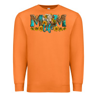 Carrot Western Charolais Cow Mom Life Premium Sweatshirt - LillyAllenDesigns