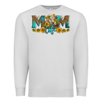 Dove Grey Western Charolais Cow Mom Life Premium Sweatshirt - LillyAllenDesigns
