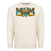 Sandshell Western Charolais Cow Mom Life Premium Sweatshirt - LillyAllenDesigns