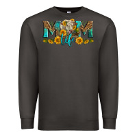 Smoke Western Charolais Cow Mom Life Premium Sweatshirt - LillyAllenDesigns