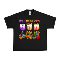 Black hallothanksmas Urban Heavy Tee - texasbilliewilder