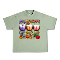 Oil Green hallothanksmas Urban Heavy Tee - texasbilliewilder
