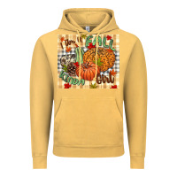 I Am A Fall Kinda Girl Pumpkin Fall Vintage Hoodie | Teevron