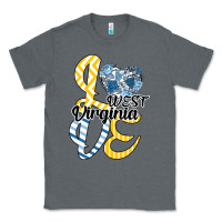 Charcoal Heather Love West Virginia Classic Tee - Bettercallsaul