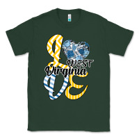 Sports Green Love West Virginia Classic Tee - Bettercallsaul