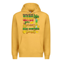 Mustard when life gives you lemons make something Premium Hoodie - RanaPortraitStore