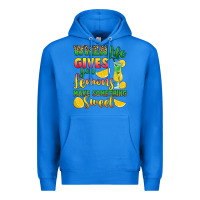 True Royal when life gives you lemons make something Premium Hoodie - RanaPortraitStore