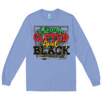 Colony Blue young gifted and black Long Sleeve Tee - CowGirlArtShop