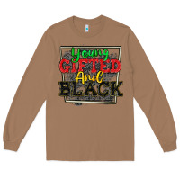 Toasted Coconut young gifted and black Long Sleeve Tee - CowGirlArtShop