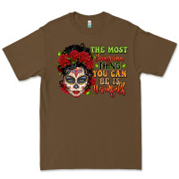 Cacao the most chingona thing you can be is yourself sug Premium Tee - LillyAllenDesigns