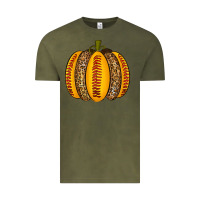 Vintage Olive Softball Pumpkin Vintage Tee - texasbilliewilder