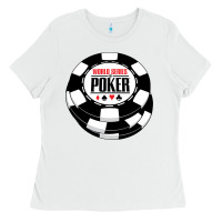 White wsop poker Ladies Tee - tuanDangUi