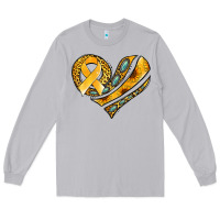 Moon Dust childhood cancer awareness heart Long Sleeve Tee - Jasminsmagicworld