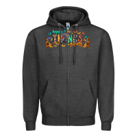 Charcoal Heather Happy thanksgiving Zipper Hoodie - CowhideDigitalArt