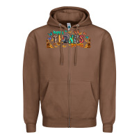 Chestnut Happy thanksgiving Zipper Hoodie - CowhideDigitalArt