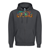 Smoke Happy thanksgiving Zipper Hoodie - CowhideDigitalArt