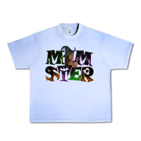 Momster With Witch Urban Heavy Tee | Teevron