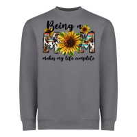 Storm Being a mom makes my life complete Mother's Day Heavyweight Sweatshirt - FaDigitalArtStudio