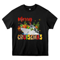 Black merry cruisemas Heavy Core Tee - MaliasSmallBusiness