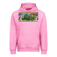 Fuchsia Pink love texas armadillo license plate Urban Hoodie - BarkalooDesign