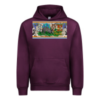 Mauve Wine love texas armadillo license plate Urban Hoodie - BarkalooDesign