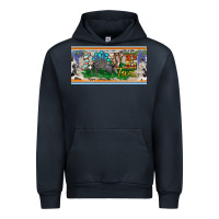 Navy love texas armadillo license plate Urban Hoodie - BarkalooDesign