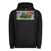 Pigment Black love texas armadillo license plate Urban Hoodie - BarkalooDesign