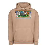 Pigment Burro love texas armadillo license plate Urban Hoodie - BarkalooDesign