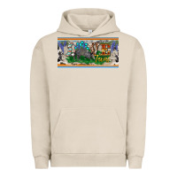 Pigment French Oak love texas armadillo license plate Urban Hoodie - BarkalooDesign