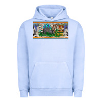 Pigment Grape Ice love texas armadillo license plate Urban Hoodie - BarkalooDesign
