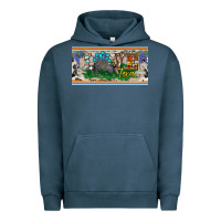 Pigment Midnight Navy love texas armadillo license plate Urban Hoodie - BarkalooDesign