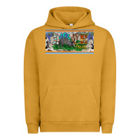 Pigment Peanut Butter love texas armadillo license plate Urban Hoodie - BarkalooDesign